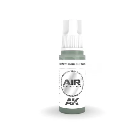 AK-Interactive Acrylics 3rd generation WWI German Fokker Grey  AIR SERIES akrilfesték AK11801