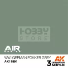 AK-Interactive Acrylics 3rd generation WWI German Fokker Grey  AIR SERIES akrilfesték AK11801