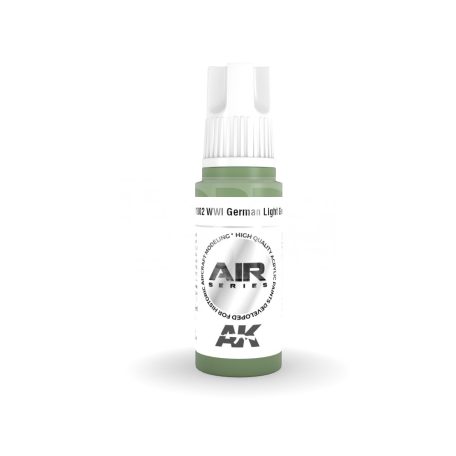 AK-Interactive Acrylics 3rd generation WWI German Light Green AIR SERIES akrilfesték AK11802