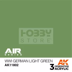   AK-Interactive Acrylics 3rd generation WWI German Light Green AIR SERIES akrilfesték AK11802