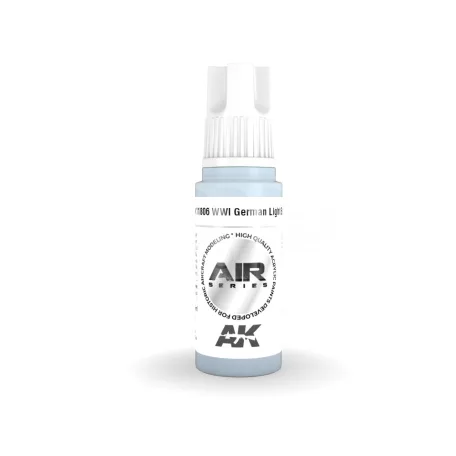 AK-Interactive Acrylics 3rd generation WWI German Light Blue AIR SERIES akrilfesték AK11806