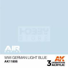   AK-Interactive Acrylics 3rd generation WWI German Light Blue AIR SERIES akrilfesték AK11806