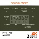 AK-Interactive Acrylics 3rd generation PC10 Late AIR SERIES akrilfesték AK11809