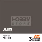 AK-Interactive Acrylics 3rd generation RLM 61 AIR SERIES akrilfesték AK11814