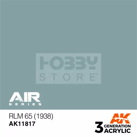 AK-Interactive Acrylics 3rd generation RLM 65 (1938) AIR SERIES akrilfesték AK11817