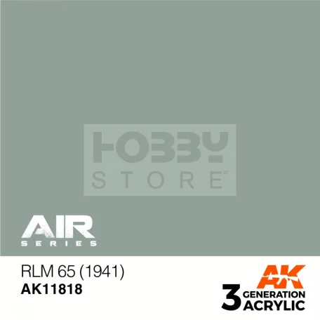 AK-Interactive Acrylics 3rd generation RLM 65 (1941) AIR SERIES akrilfesték AK11818