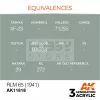 AK-Interactive Acrylics 3rd generation RLM 65 (1941) AIR SERIES akrilfesték AK11818