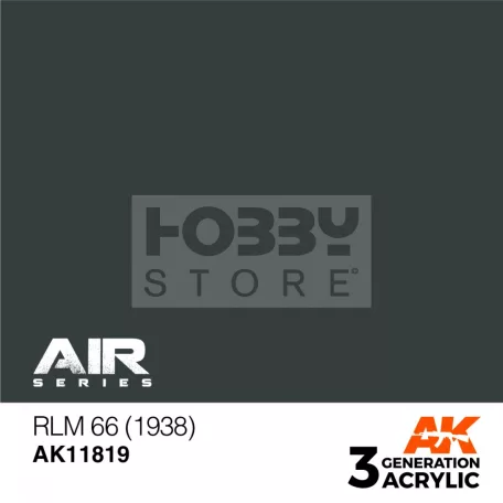 AK-Interactive Acrylics 3rd generation RLM 66 (1938) AIR SERIES akrilfesték AK11819