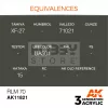AK-Interactive Acrylics 3rd generation RLM 70 AIR SERIES akrilfesték AK11821