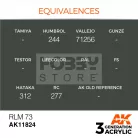 AK-Interactive Acrylics 3rd generation RLM 73 AIR SERIES akrilfesték AK11824