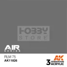 AK-Interactive Acrylics 3rd generation RLM 75 AIR SERIES akrilfesték AK11826