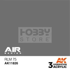  AK-Interactive Acrylics 3rd generation RLM 75 AIR SERIES akrilfesték AK11826