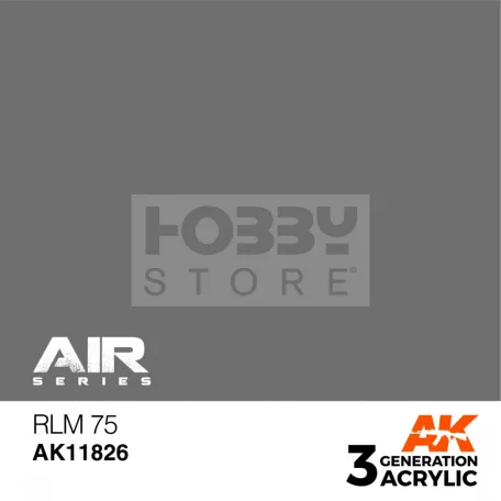 AK-Interactive Acrylics 3rd generation RLM 75 AIR SERIES akrilfesték AK11826
