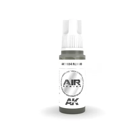 AK-Interactive Acrylics 3rd generation RLM 80 AIR SERIES akrilfesték AK11834
