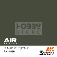   AK-Interactive Acrylics 3rd generation RLM 81 Version 2 AIR SERIES akrilfesték AK11836