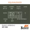 AK-Interactive Acrylics 3rd generation RLM 81 Version 2 AIR SERIES akrilfesték AK11836