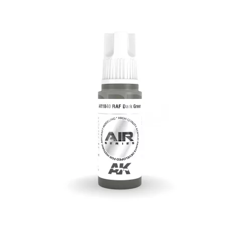 AK-Interactive Acrylics 3rd generation RAF Dark Green AIR SERIES akrilfesték AK11840