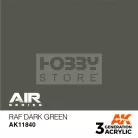 AK-Interactive Acrylics 3rd generation RAF Dark Green AIR SERIES akrilfesték AK11840