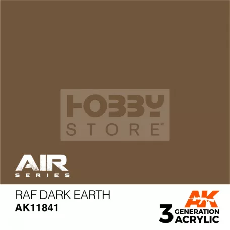 AK-Interactive Acrylics 3rd generation RAF Dark Earth AIR SERIES akrilfesték AK11841