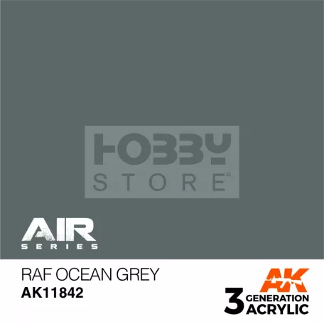 AK-Interactive Acrylics 3rd generation RAF Ocean Grey AIR SERIES akrilfesték AK11842
