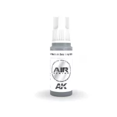   AK-Interactive Acrylics 3rd generation RAF Medium Sea Grey BS381C/637 AIR SERIES akrilfesték AK11843
