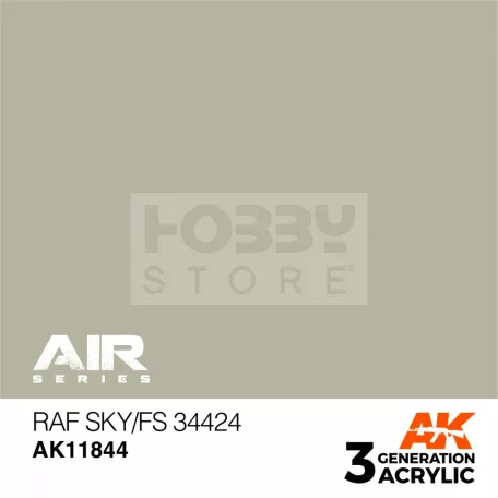 AK-Interactive Acrylics 3rd generation RAF Sky / FS 34424 AIR SERIES akrilfesték AK11844