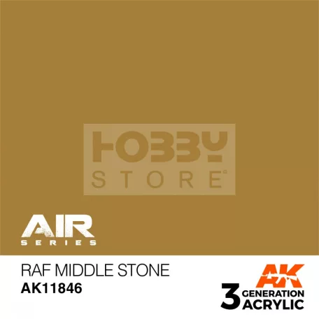 AK-Interactive Acrylics 3rd generation RAF Middle Stone AIR SERIES akrilfesték AK11846