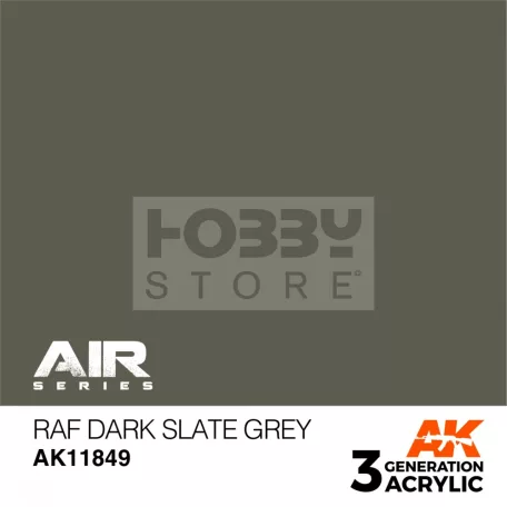 AK-Interactive Acrylics 3rd generation RAF Dark Slate Grey AIR SERIES akrilfesték AK11849