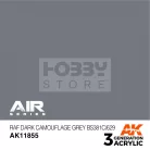 AK-Interactive Acrylics 3rd generation RAF Dark Camouflage Grey BS381C/629 AIR SERIES akrilfesték AK11855