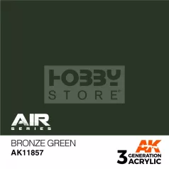   AK-Interactive Acrylics 3rd generation Bronze Green AIR SERIES akrilfesték AK11857