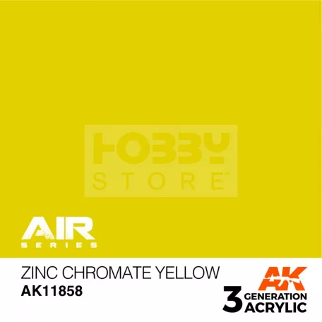 AK-Interactive Acrylics 3rd generation Zinc Chromate Yellow AIR SERIES akrilfesték AK11858