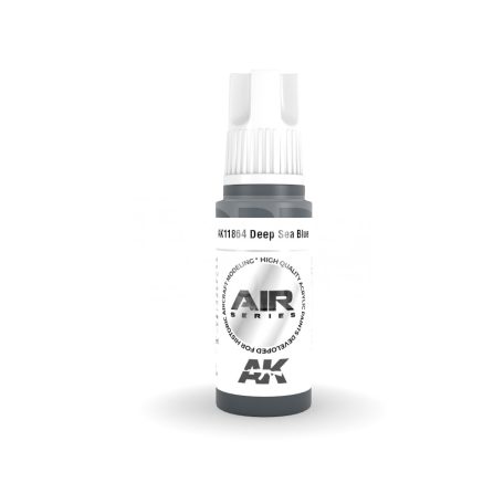AK-Interactive Acrylics 3rd generation Deep Sea Blue AIR SERIES akrilfesték AK11864