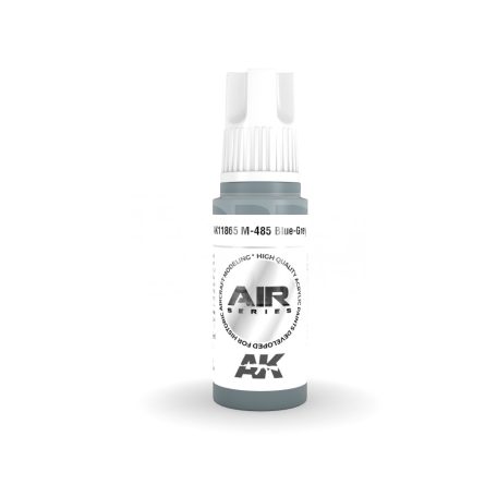 AK-Interactive Acrylics 3rd generation M-485 Blue-Grey AIR SERIES akrilfesték AK11865