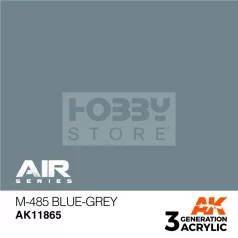   AK-Interactive Acrylics 3rd generation M-485 Blue-Grey AIR SERIES akrilfesték AK11865