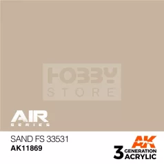   AK-Interactive Acrylics 3rd generation Sand FS 33531 AIR SERIES akrilfesték AK11869