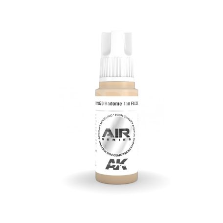 AK-Interactive Acrylics 3rd generation Radome Tan FS 33613 AIR SERIES akrilfesték AK11870