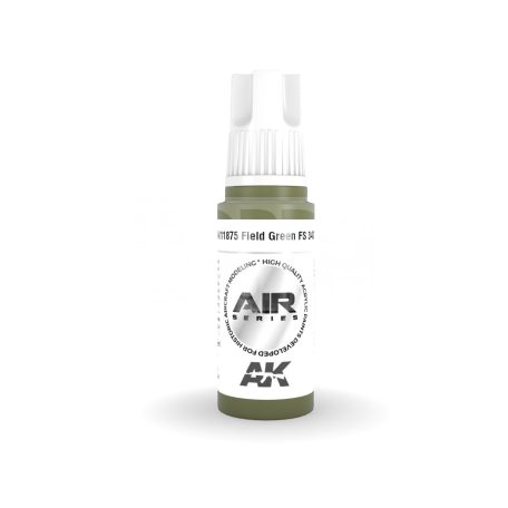 AK-Interactive Acrylics 3rd generation Field Green FS 34097 AIR SERIES akrilfesték AK11875
