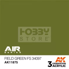   AK-Interactive Acrylics 3rd generation Field Green FS 34097 AIR SERIES akrilfesték AK11875