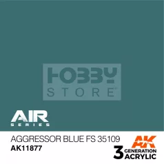   AK-Interactive Acrylics 3rd generation Aggressor Blue FS 35109 AIR SERIES akrilfesték AK11877