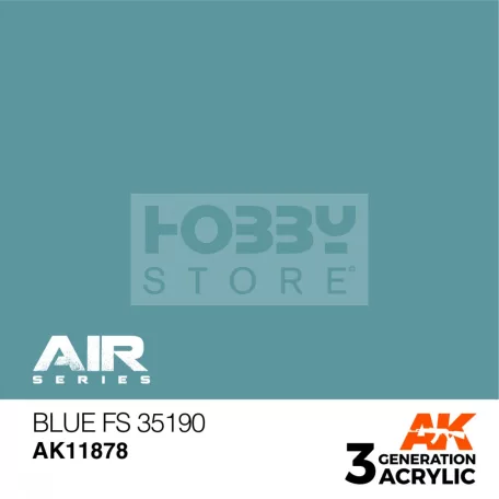 AK-Interactive Acrylics 3rd generation Blue FS 35190 AIR SERIES akrilfesték AK11878