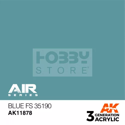 AK-Interactive Acrylics 3rd generation Blue FS 35190 AIR SERIES akrilfesték AK11878