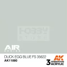 AK-Interactive Acrylics 3rd generation Duck Egg Blue FS 35622 AIR SERIES akrilfesték AK11880
