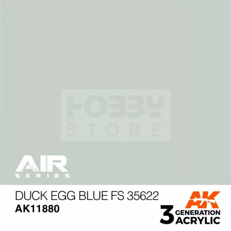 AK-Interactive Acrylics 3rd generation Duck Egg Blue FS 35622 AIR SERIES akrilfesték AK11880