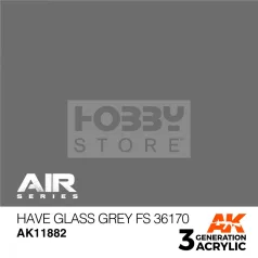   AK-Interactive Acrylics 3rd generation Have Glass Grey FS 36170 AIR SERIES akrilfesték AK11882