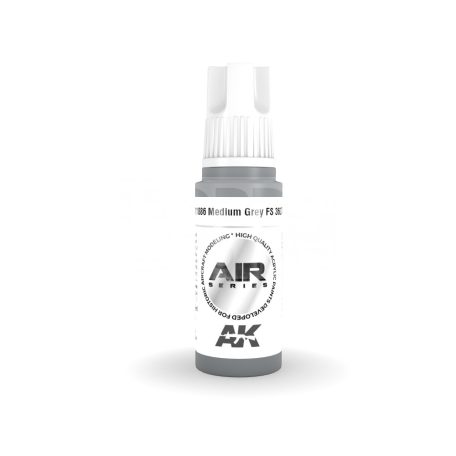 AK-Interactive Acrylics 3rd generation Medium Grey FS 36270 AIR SERIES akrilfesték AK11886
