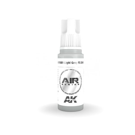 AK-Interactive Acrylics 3rd generation Light Grey FS 36495 AIR SERIES akrilfesték AK11889