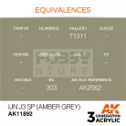 AK-Interactive Acrylics 3rd generation IJN J3 SP (Amber Grey) AIR SERIES akrilfesték AK11892
