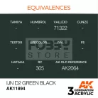 AK-Interactive Acrylics 3rd generation IJN D2 Green Black AIR SERIES akrilfesték AK11894