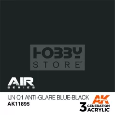   AK-Interactive Acrylics 3rd generation IJN Q1 Anti-Glare Blue-Black AIR SERIES akrilfesték AK11895