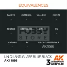 AK-Interactive Acrylics 3rd generation IJN Q1 Anti-Glare Blue-Black AIR SERIES akrilfesték AK11895